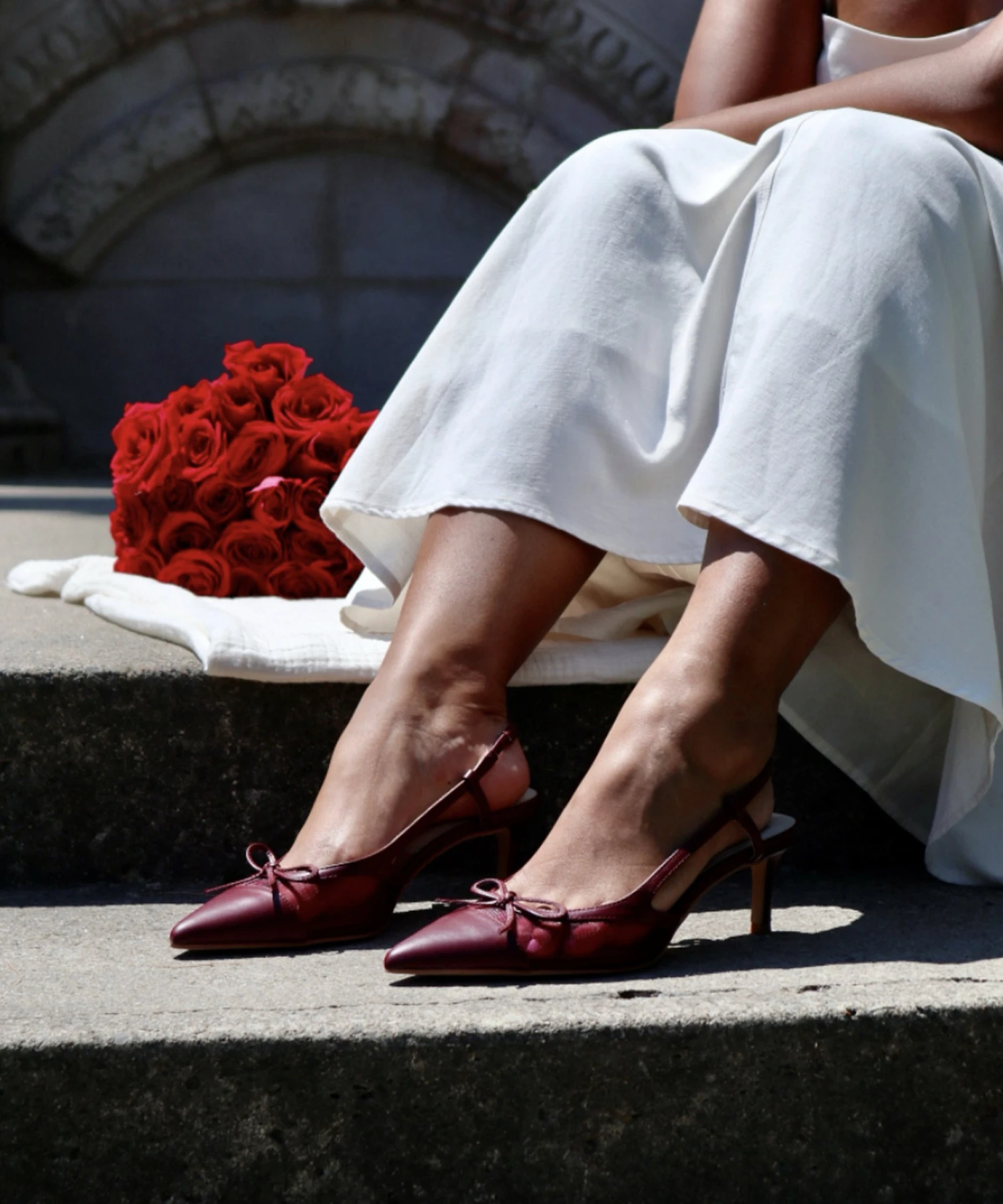 KANDI HEELS MAROON MESH(Kandi Heels Maroon Mesh) 8 KANDI HEELS MAROON MESH(Kandi Heels Maroon Mesh) - Image 8