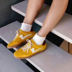 NOTICE SNEAKERS MUSTARD SUEDE(Notice Sneakers Mustard Suede) -Dolce Vita 15 3902e37e 41e7 42aa a780 4f816acced88