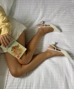 ODELA HEELS WHITE LEATHER(Odela Heels White Leather) -Dolce Vita 26 9a6b5a07 6513 4a71 86a0 f4b1c01e994f