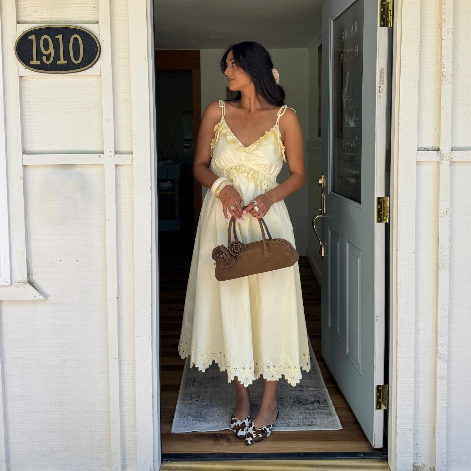 ELM FLATS COCOA TAURUS CALF HAIR(Elm Flats Cocoa Taurus Calf Hair) 4 ELM FLATS COCOA TAURUS CALF HAIR(Elm Flats Cocoa Taurus Calf Hair) - Image 4