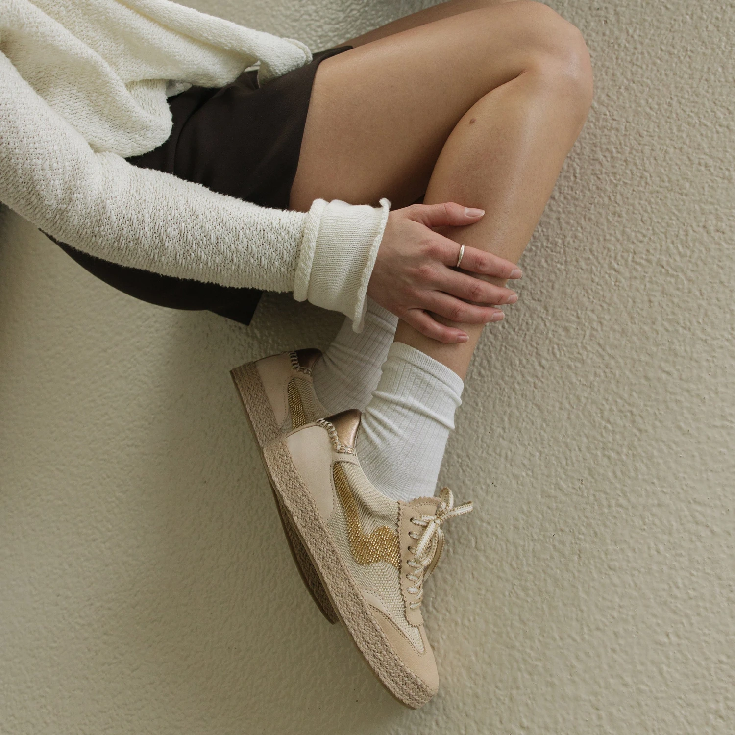 NOTICE ESPADRILLE BEAD SNEAKERS GOLD MULTI BURLAP(Notice Espadrille Bead Sneakers Gold Multi Burlap) 6 NOTICE ESPADRILLE BEAD SNEAKERS GOLD MULTI BURLAP(Notice Espadrille Bead Sneakers Gold Multi Burlap) - Image 6