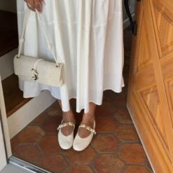 RELAN BALLET FLATS OFF WHITE LEATHER(Relan Ballet Flats Off White Leather) 14 RELAN BALLET FLATS OFF WHITE LEATHER(Relan Ballet Flats Off White Leather) -Dolce Vita 6 6