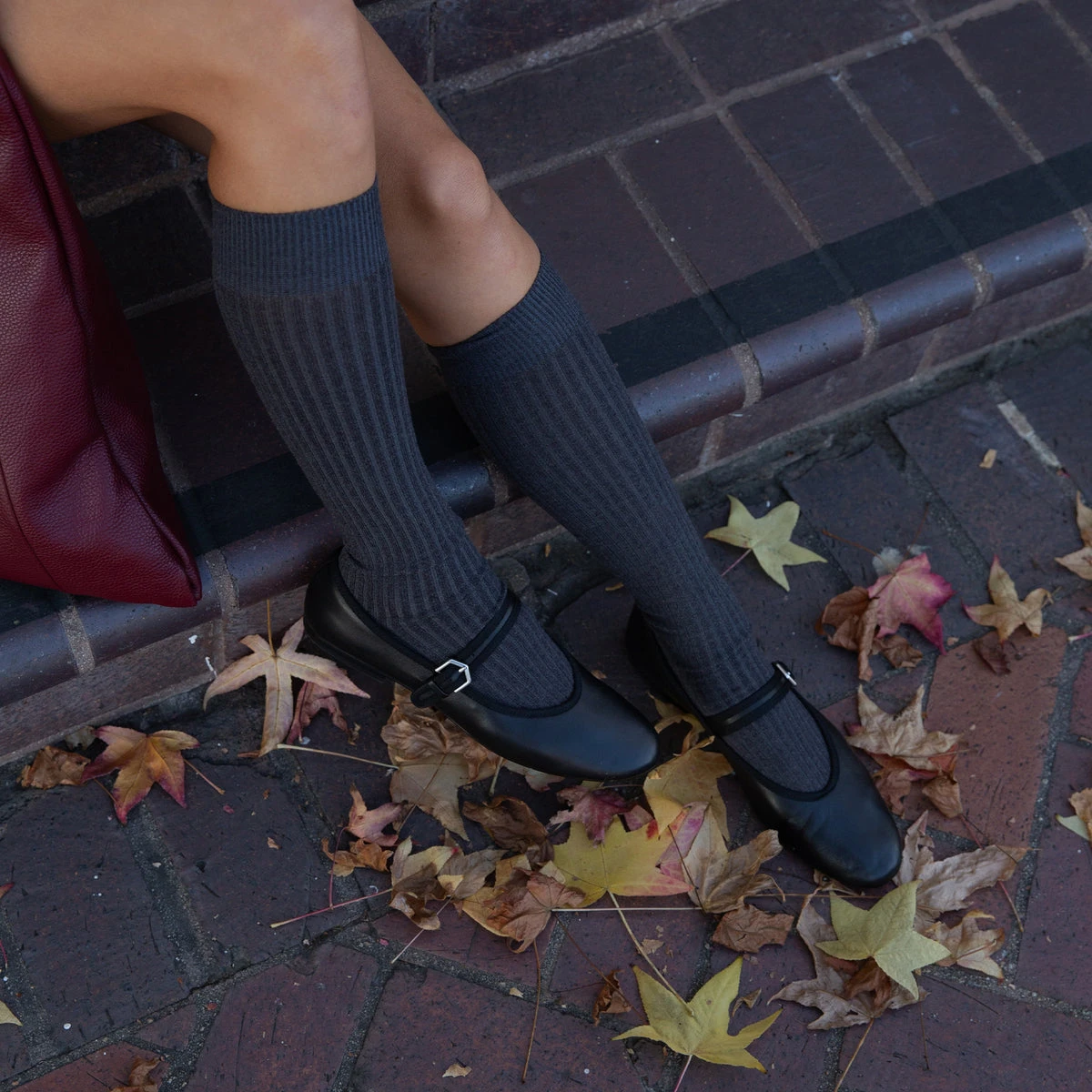 ROSLYN BALLET FLATS BLACK LEATHER(Roslyn Ballet Flats Black Leather) 2 ROSLYN BALLET FLATS BLACK LEATHER(Roslyn Ballet Flats Black Leather) - Image 2