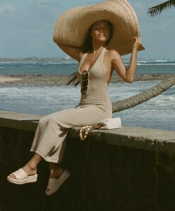 CHAVI SANDALS LT NATURAL RAFFIA(Chavi Sandals Lt Natural Raffia) -Dolce Vita CHAVILTNAT3