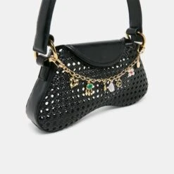 PEARL CHAIN BAG CHARM GOLD PEARL(Pearl Chain Bag Charm Gold Pearl) -Dolce Vita DOLCEVITA BAGCHARMS STYLED 10