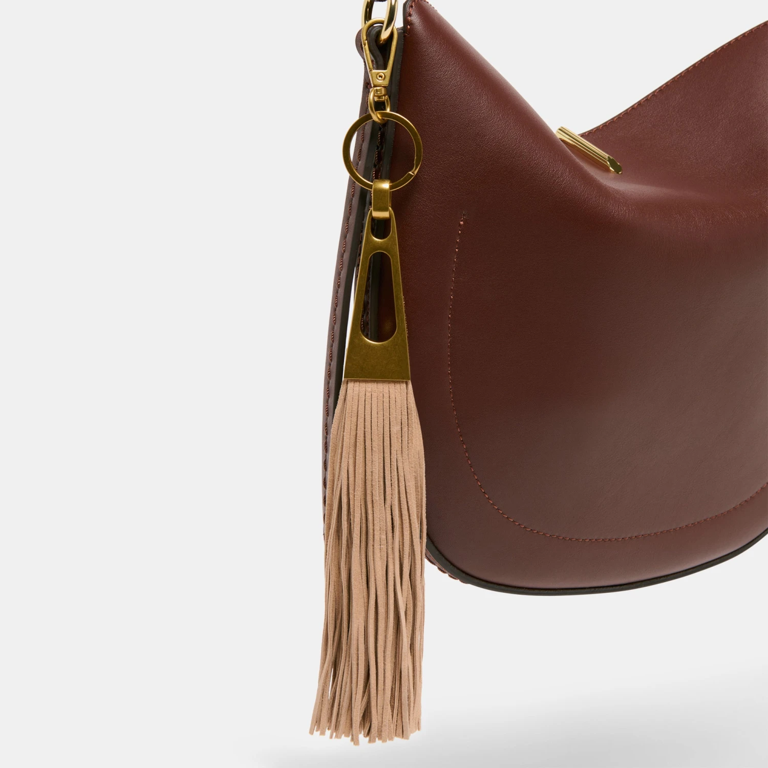 FRINGE TASSEL BAG CHARM CAMEL(Fringe Tassel Bag Charm Camel) 5 FRINGE TASSEL BAG CHARM CAMEL(Fringe Tassel Bag Charm Camel) - Image 5
