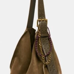 ROPE + CHAIN BAG CHARM BURGUNDY MULTI(Rope And Chain Bag Charm Burgundy Multi) 6 ROPE + CHAIN BAG CHARM BURGUNDY MULTI(Rope And Chain Bag Charm Burgundy Multi) -Dolce Vita DOLCEVITA BAGCHARMS STYLED 14