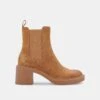 GUNNER BOOTIES BROWN SUEDE - Re:vita(Gunner Booties Brown Suede Resale)