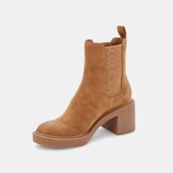 GUNNER BOOTIES BROWN SUEDE - Re:vita(Gunner Booties Brown Suede Resale) -Dolce Vita DOLCEVITA BOOTIES GUNNER BROWNSUEDE 08