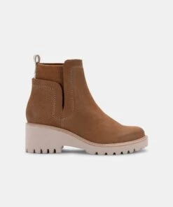 HUEY BOOTIES WHISKEY NUBUCK - Re:vita(Huey Booties Whiskey Nubuck Resale)
