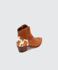 SENICA BOOTIES BROWN - Re:vita(Senica Booties Brown Resale) -Dolce Vita DOLCEVITA BOOTIES SENICA BROWN BACK 1 5c96a001 549b 4792 a8af 3c15d7853b13