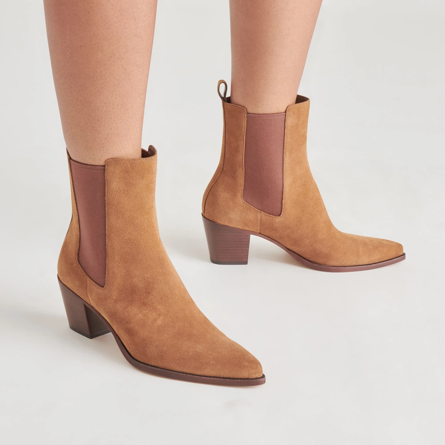 SHADIE H2O WIDE BOOTIES BROWN SUEDE(Shadie H2o Wide Booties Brown Suede) 6 SHADIE H2O WIDE BOOTIES BROWN SUEDE(Shadie H2o Wide Booties Brown Suede) - Image 6