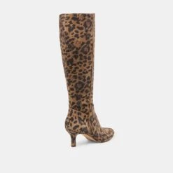 ALDY WIDE CALF BOOTS BROWN LEOPARD PRINTED SUEDE(Aldy Wide Calf Boots Brown Leopard Printed Suede) -Dolce Vita DOLCEVITA BOOTS ALDY BROWN LEOPARDPRINTEDSUEDE 03