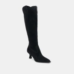 ARIANA BOOTS ONYX SUEDE(Ariana Boots Onyx Suede) -Dolce Vita DOLCEVITA BOOTS ARIANA ONYX SUEDE 01 2cd3ae87 410b 4b39 b8f9 4db7cb6db4fa