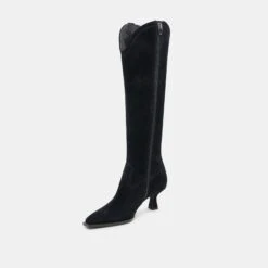ARIANA BOOTS ONYX SUEDE(Ariana Boots Onyx Suede) -Dolce Vita DOLCEVITA BOOTS ARIANA ONYX SUEDE 08 07f3e0a6 af37 444e a427 d2ef7fbfb54b