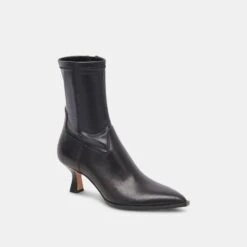 ARYA WIDE CALF BOOTS BLACK LEATHER(Arya Wide Calf Boots Black Leather) -Dolce Vita DOLCEVITA BOOTS ARYA BLACKLEATHER 01 2b4dda65 c499 457e 88c7 6f3566fddb66