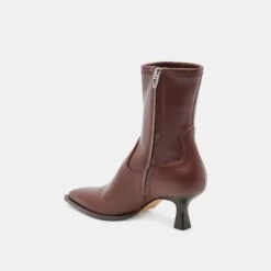 ARYA WIDE CALF BOOTS CHOCOLATE LEATHER(Arya Wide Calf Boots Chocolate Leather) -Dolce Vita DOLCEVITA BOOTS ARYA CHOCOLATE LEATHER 09