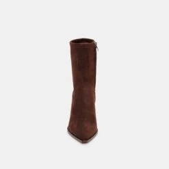 ARYA WIDE CALF BOOTS DK BROWN STELLA SUEDE(Arya Wide Calf Boots Dk Brown Stella Suede) -Dolce Vita DOLCEVITA BOOTS ARYA DK BROWN STELLA SUEDE 04 76d08a54 6b28 472f 9d28 f1716b6eae14