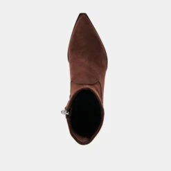 ARYA WIDE CALF BOOTS DK BROWN STELLA SUEDE(Arya Wide Calf Boots Dk Brown Stella Suede) -Dolce Vita DOLCEVITA BOOTS ARYA DK BROWN STELLA SUEDE 06 e675ef6c b43f 48e8 9921 61cada1c0fdc