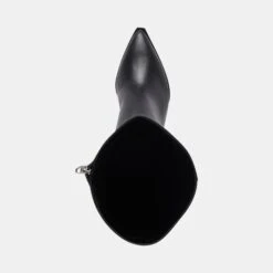 AUGGIE EXTRA WIDE CALF BOOTS BLACK LEATHER(Auggie Extra Wide Calf Boots Black Leather) -Dolce Vita DOLCEVITA BOOTS AUGGIE BLACKLEATHER 06 ca251d09 2e1a 4ada bfc2 92ad54b0340a