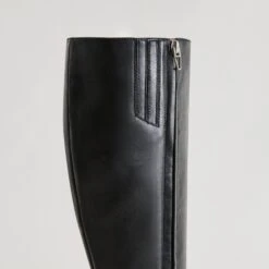 AUGGIE EXTRA WIDE CALF BOOTS BLACK LEATHER(Auggie Extra Wide Calf Boots Black Leather) -Dolce Vita DOLCEVITA BOOTS AUGGIE BLACKLEATHER DETAILS 09 545dce85 bf48 40cd a5d9 ebf4b5713271