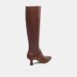 AUGGIE WIDE CALF BOOTS CHOCOLATE LEATHER(Auggie Wide Calf Boots Chocolate Leather) -Dolce Vita DOLCEVITA BOOTS AUGGIE CHOCOLATELEATHER 03 2d7aa2dc 5a86 464b b468 7fc6242a181a