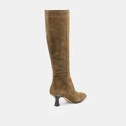 AUGGIE WIDE CALF BOOTS OLIVE SUEDE(Auggie Wide Calf Boots Olive Suede) -Dolce Vita DOLCEVITA BOOTS AUGGIE OLIVESUEDE 03