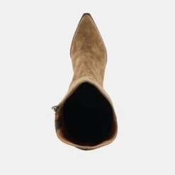 AUGGIE WIDE CALF BOOTS OLIVE SUEDE(Auggie Wide Calf Boots Olive Suede) -Dolce Vita DOLCEVITA BOOTS AUGGIE OLIVESUEDE 06