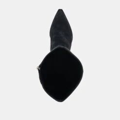 AUGGIE WIDE CALF BOOTS ONYX SUEDE(Auggie Wide Calf Boots Onyx Suede) -Dolce Vita DOLCEVITA BOOTS AUGGIE ONYX SUEDE 06