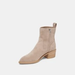 Dolce Vita BILI H2O BOOTIES TAUPE SUEDE(Bili H2o Booties Taupe Suede) -Dolce Vita DOLCEVITA BOOTS BILIH2O TAUPESUEDEH2O 08