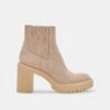 CASTER H2O WIDE BOOTIES DUNE SUEDE - Re:vita(Caster H2o Wide Booties Dune Suede Resale)