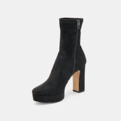 CHASLY BOOTS ONYX STELLA SUEDE(Chasly Boots Onyx Stella Suede) -Dolce Vita DOLCEVITA BOOTS CHASLY ONYXSTELLASUEDE 09