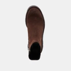 EMMET H2O BOOTS DK BROWN SUEDE(Emmet H2o Boots Dk Brown Suede) 16 EMMET H2O BOOTS DK BROWN SUEDE(Emmet H2o Boots Dk Brown Suede) -Dolce Vita DOLCEVITA BOOTS EMMET H2O DK BROWN SUEDE H2O 06