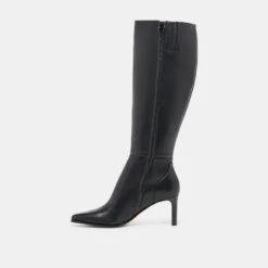 EMMI WIDE CALF BOOTS BLACK LEATHER(Emmi Wide Calf Boots Black Leather) -Dolce Vita DOLCEVITA BOOTS EMMIWC BLACKLEATHER 03
