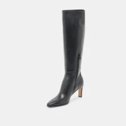 EMMI BOOTS BLACK LEATHER(Emmi Boots Black Leather) -Dolce Vita DOLCEVITA BOOTS EMMI BLACKLEATHER 09