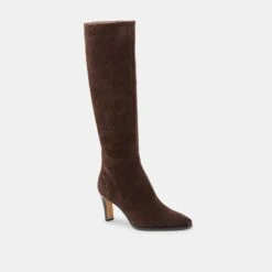 EMMI BOOTS DK BROWN SUEDE(Emmi Boots Dk Brown Suede) -Dolce Vita DOLCEVITA BOOTS EMMI DKBROWNSUEDE 01