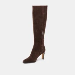 EMMI BOOTS DK BROWN SUEDE(Emmi Boots Dk Brown Suede) -Dolce Vita DOLCEVITA BOOTS EMMI DKBROWNSUEDE 09