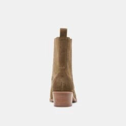 FAINT H2O BOOTIES OLIVE SUEDE(Faint H2o Booties Olive Suede) -Dolce Vita DOLCEVITA BOOTS FAINT H2O OLIVE SUEDE H2O 05