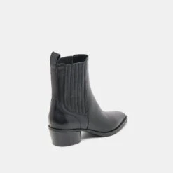 FAINT H2O BOOTIES BLACK LEATHER(Faint H2o Booties Black Leather) -Dolce Vita DOLCEVITA BOOTS FAINTH2O BLACKLEATHERH2O 03