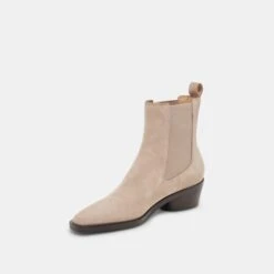 FOSTER BOOTIES TAUPE SUEDE(Foster Booties Taupe Suede) -Dolce Vita DOLCEVITA BOOTS FOSTER TAUPE SUEDE 08