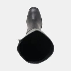 Dolce Vita FYNN WIDE CALF BOOTS ONYX LEATHER(Fynn Wide Calf Boots Onyx Leather) -Dolce Vita DOLCEVITA BOOTS FYNNEXTRAWIDECALF ONYXLEATHER 05