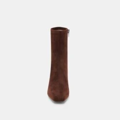 GLAMOR WIDE CALF BOOTS DK BROWN STELLA SUEDE(Glamor Wide Calf Boots Dk Brown Stella Suede) -Dolce Vita DOLCEVITA BOOTS GLAMOR DK BROWN STELLA SUEDE 04 c9410122 fbf2 4fc2 b79f d2d56362caf4