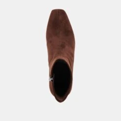 GLAMOR WIDE CALF BOOTS DK BROWN STELLA SUEDE(Glamor Wide Calf Boots Dk Brown Stella Suede) -Dolce Vita DOLCEVITA BOOTS GLAMOR DK BROWN STELLA SUEDE 06 ad6c4be6 df3e 4166 ae59 766be04862ae