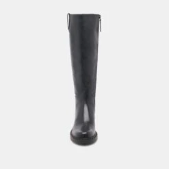 GLORY H2O BOOTS BLACK LEATHER(Glory H2o Boots Black Leather) 26 GLORY H2O BOOTS BLACK LEATHER(Glory H2o Boots Black Leather) -Dolce Vita DOLCEVITA BOOTS GLORY H2O BLACK LEATHER 04