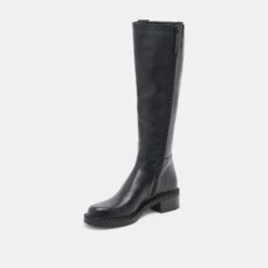 GLORY H2O BOOTS BLACK LEATHER(Glory H2o Boots Black Leather) 23 GLORY H2O BOOTS BLACK LEATHER(Glory H2o Boots Black Leather) -Dolce Vita DOLCEVITA BOOTS GLORY H2O BLACK LEATHER 08