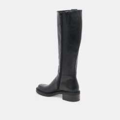 GLORY H2O BOOTS BLACK LEATHER(Glory H2o Boots Black Leather) 25 GLORY H2O BOOTS BLACK LEATHER(Glory H2o Boots Black Leather) -Dolce Vita DOLCEVITA BOOTS GLORY H2O BLACK LEATHER 09