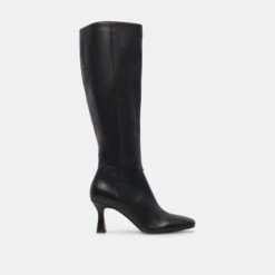 Dolce Vita GYRA BOOTS BLACK LEATHER(Gyra Boots Black Leather)