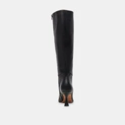 Dolce Vita GYRA WIDE CALF BOOTS BLACK LEATHER(Gyra Wide Calf Boots Black Leather) -Dolce Vita DOLCEVITA BOOTS GYRA BLACKLEATHER 05 7143d778 7210 4265 8f42 364758aeabb1