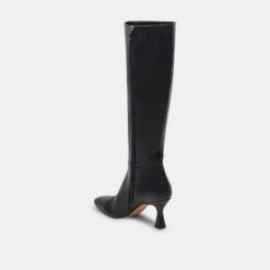 Dolce Vita GYRA WIDE CALF BOOTS BLACK LEATHER(Gyra Wide Calf Boots Black Leather) -Dolce Vita DOLCEVITA BOOTS GYRA BLACKLEATHER 09 c38bd1f6 4e79 40e5 9089 fb30f36b767f