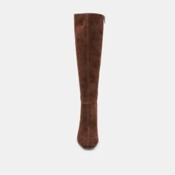 GYRA EXTRA WIDE CALF BOOTS DK BROWN SUEDE(Gyra Extra Wide Calf Boots Dk Brown Suede) -Dolce Vita DOLCEVITA BOOTS GYRA DKBROWNSUEDE 01 58eec968 1d3a 4ae3 bb3d 7250bfe48dc9